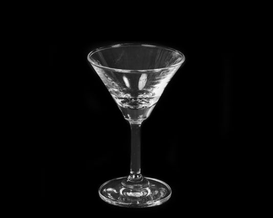 A/P Glass Mini Martini Sorbet | Premium Rental