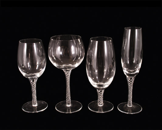 Air Twist Glassware | Premium Rental