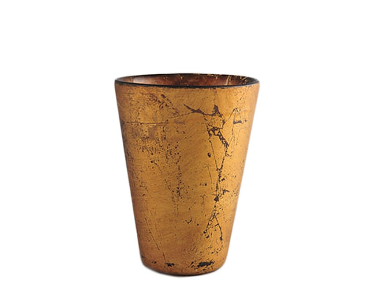 Antique Gold Leaf Tumbler | Premium Rental