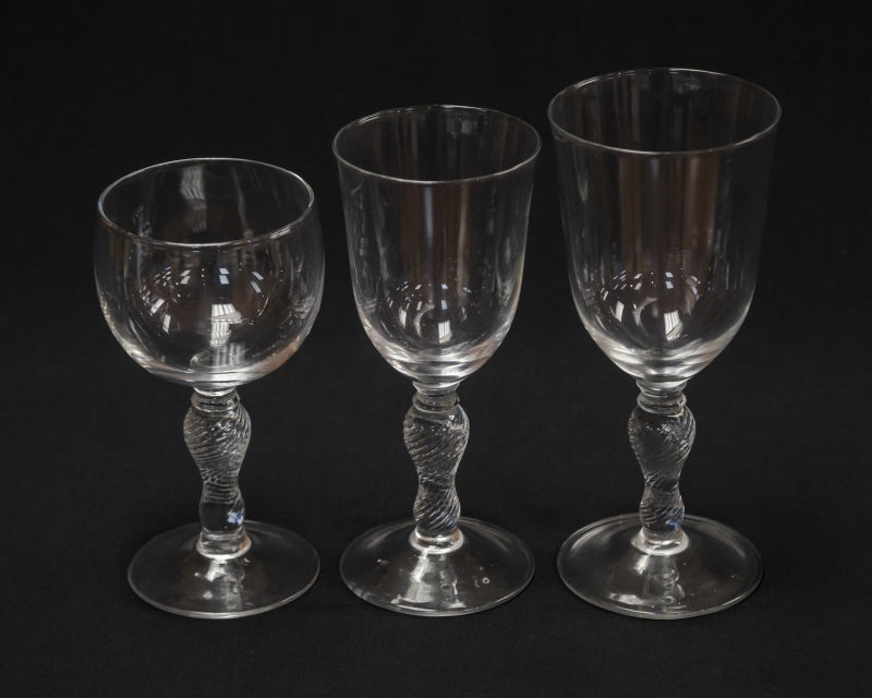 Antique Twist Glassware | Premium Rental