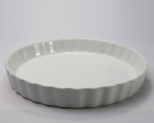 Ceramic Quiche Dish 10" | Premium Rental