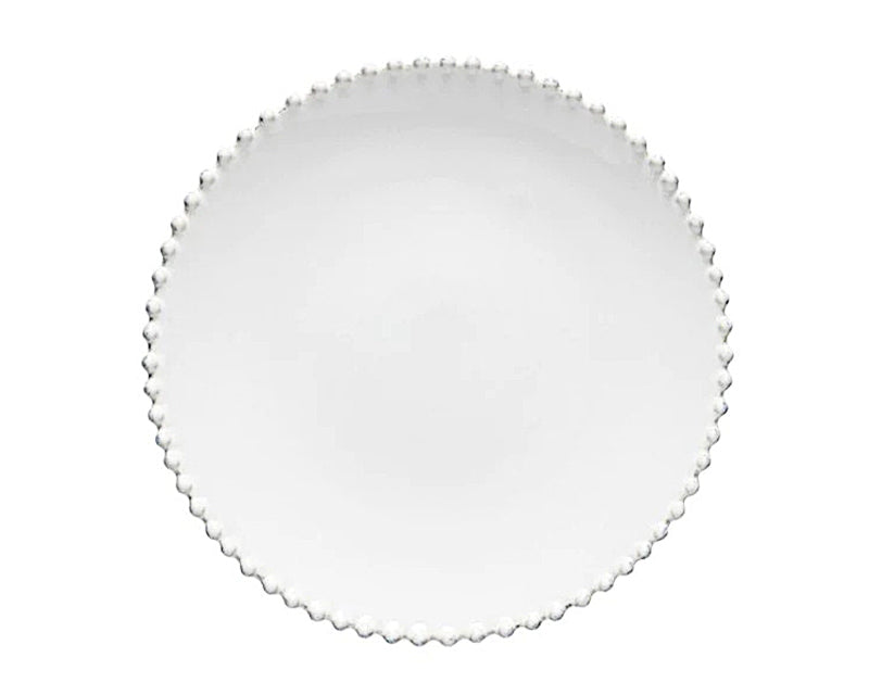 Dinner Plate White Pearl | Premium Rental