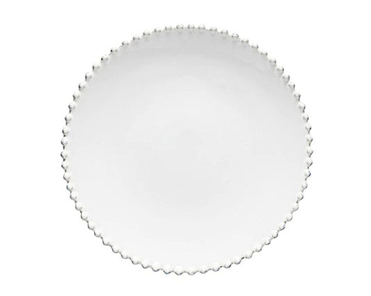 Dinner Plate White Pearl | Premium Rental