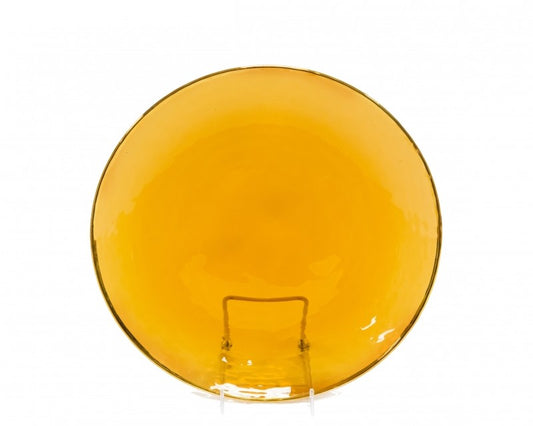 Glass Amber w/ Gold Rim | Premium Rental