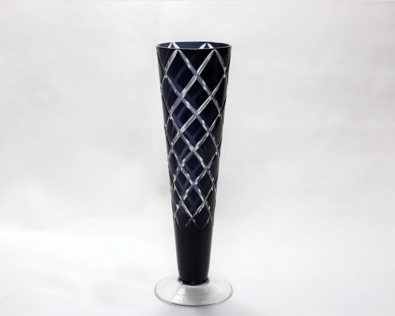 Glass Flute Black Lounge | Premium Rental