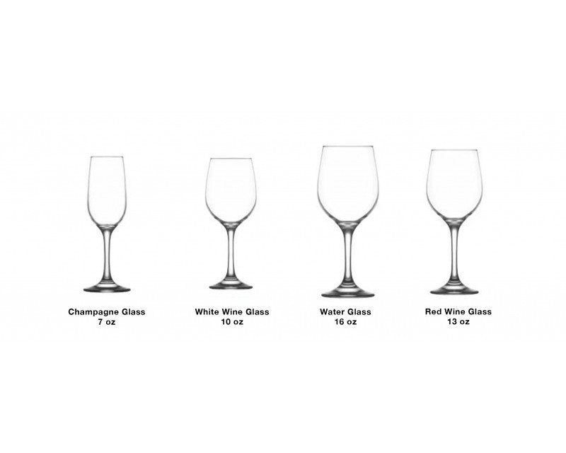 Signature Glassware Set | Premium Rental