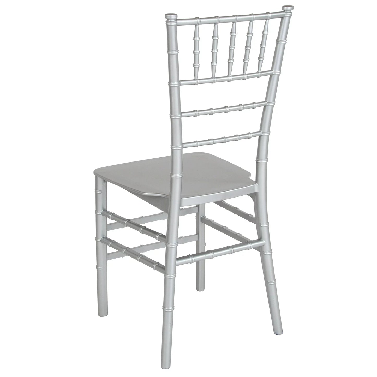 OpuLux Events Silver Resin Chiavari Chair – Where Elegance Meets Durability