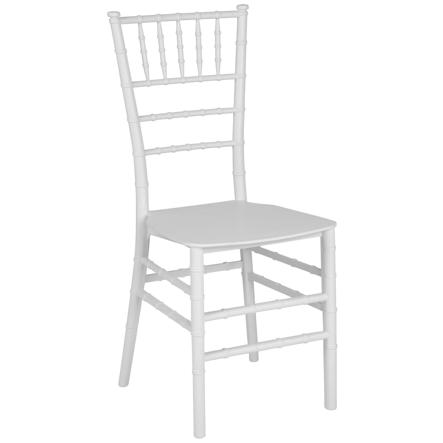 OpuLux Events White Resin Chiavari Chair – Where Elegance Meets Durability