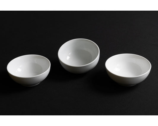 White Round Cereal Bowl 5" | Premium Rental